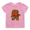 2026Domo Childrens Tshirts Kids Streetwear BoysgirlsTop T Shirt Summer Fashion Unisex Girls Kawaii Round Neck Tshirts Cotton
