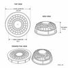 Multi-functional Vest Fan Adjustable Fan Speeds Ventilation Fans Portable Cooling Fan  Outdoor