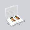 6pcs/Box 8# 10# 12# 14# Caddis Nymph Fly Fishing Lures Hand-Tied Larvae Wet Flies Ice Silk Fiber Trout Chub Fly Fishing Baits