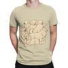 Cute Golden Retrievers Dogs Cartoon Illustration Novelty 100 Cotton Tshirt Gloden Retirever Tees Tops For Unisex
