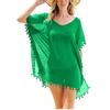 Women Beachwear Swimwear Tassel Bikini Cover Up Summer Beach Dress