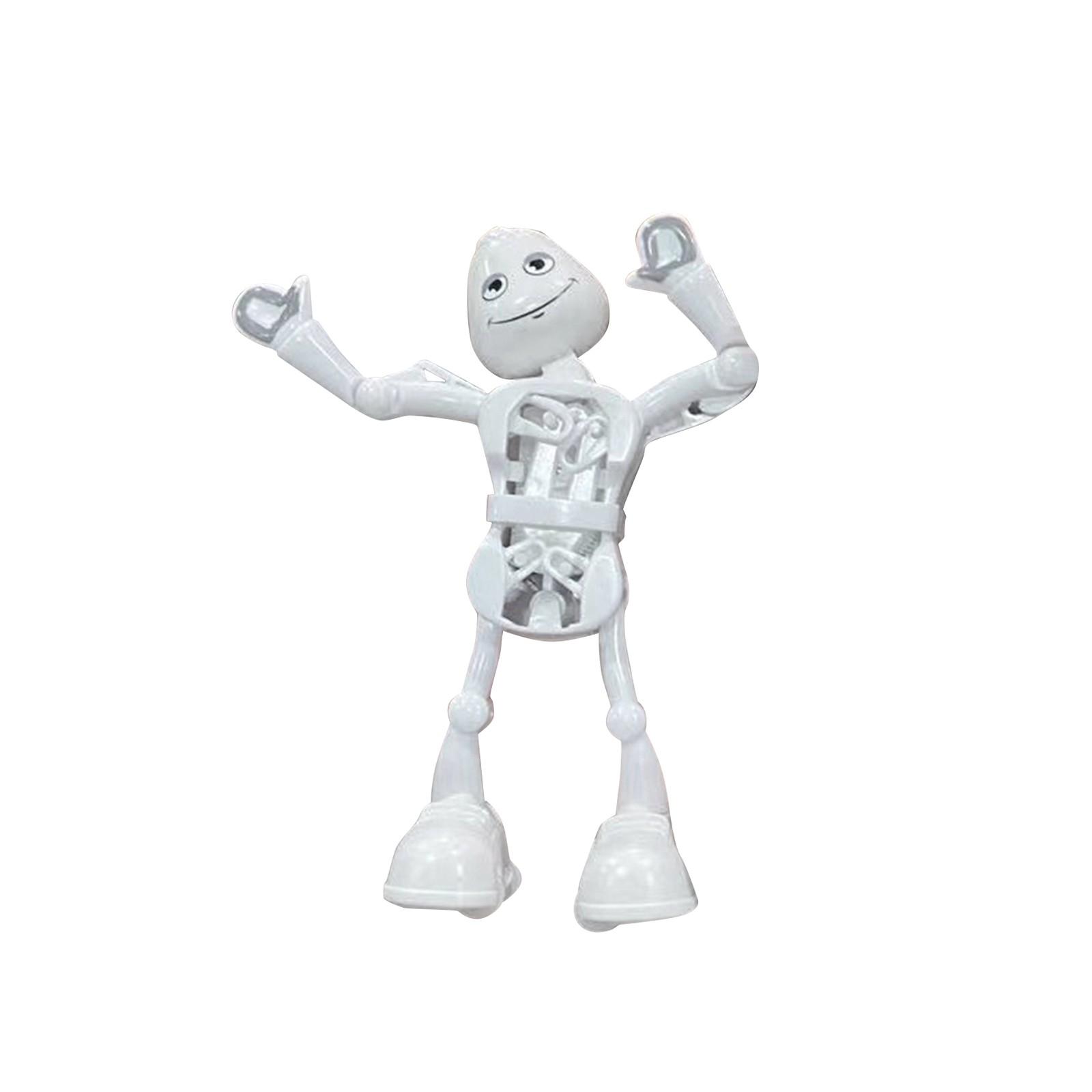 

Новинка и забавный танцевальный робот Windup, детская забавная милая танцевальная игрушка Windup One Size белый