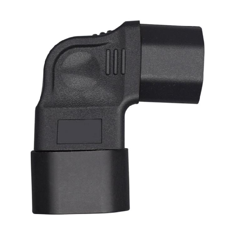 Rechtwinkliger IEC320 C14 zu C13 Steckdosenadapter, 3-Pin Stecker auf Buchse, PVC-KonstruktionS