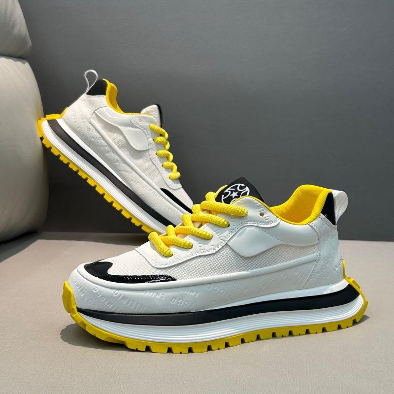 Spring new light luxury sports and leisure shoes lightweight laces