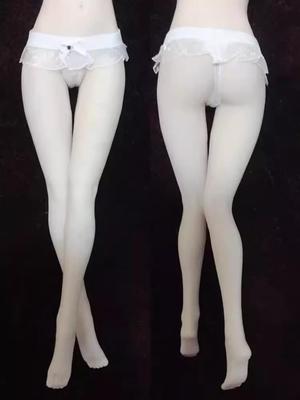 HAMRETHYPPZ Scale Costume for Female Includes Sexy Sexy and Cute Pants and Shoes Not 1/6 Figures, Pants, T-Shirt, (Body, Head, Included) (White)