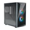 Boîtier PC Cooler Master CMP 320 - mATX - Noir - 2 ventilateurs ARGB - Options de refroidissement polyvalentes