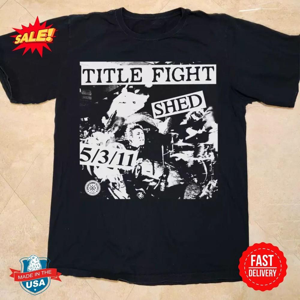 Title Fight Shed Album Black T Shirt S-5XL Unisex T-Shirt XL