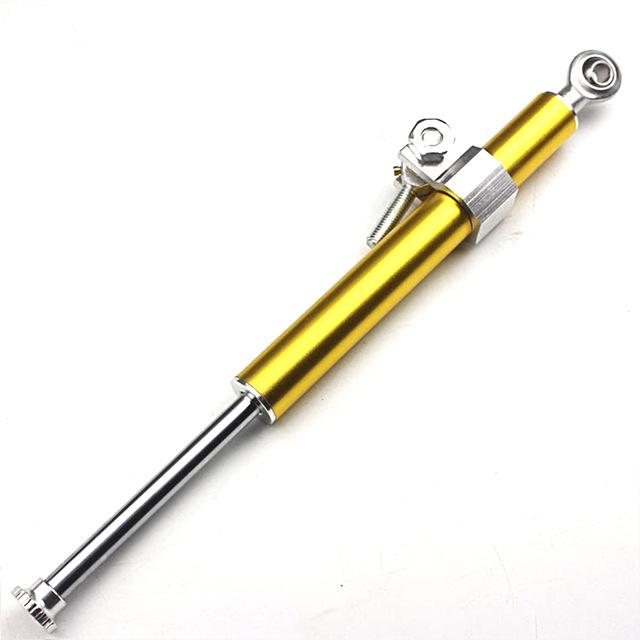 Aluminum Alloy 4 Colors Universal 330MM Shock Absorber Direction Damper Accessories Fork Stabilizer Motorcycle Steering Damper