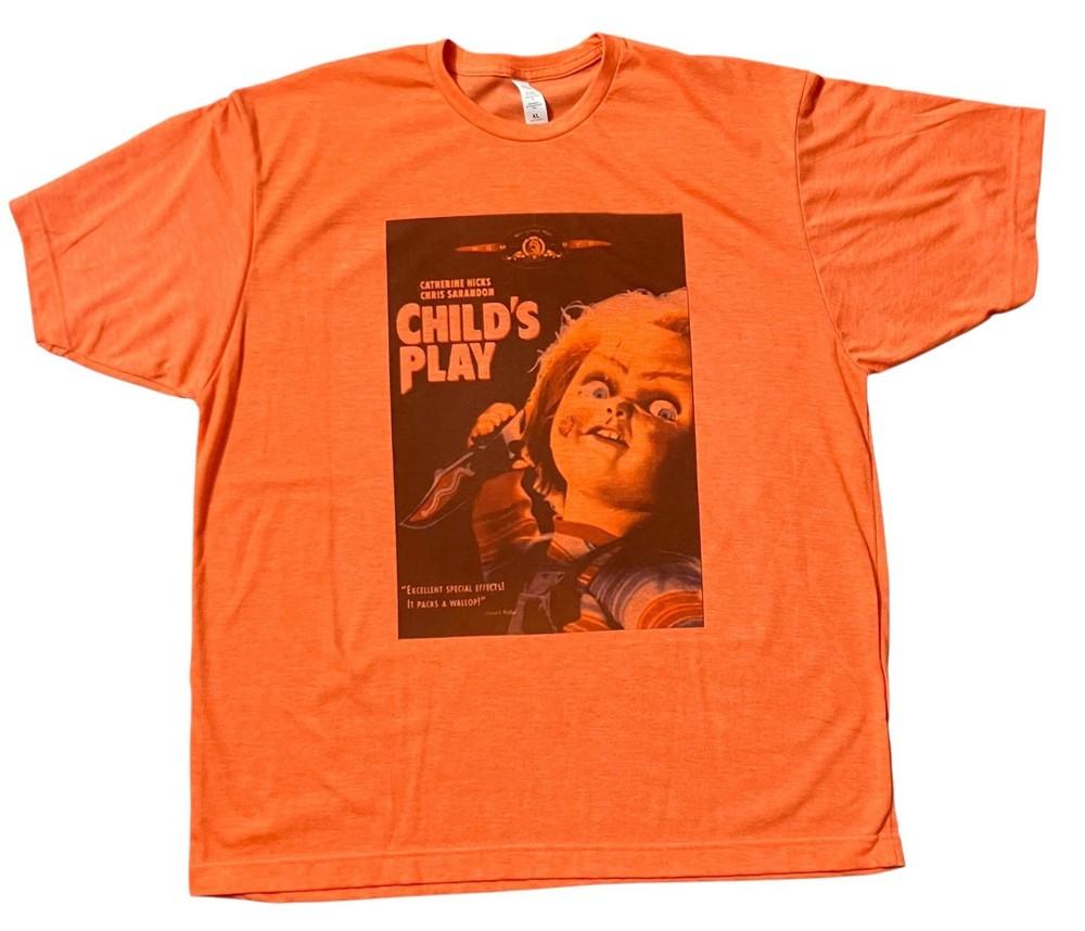 Chucky Child039s Play 90s Horror Movie Graphic TShirt Unisex T-Shirt S