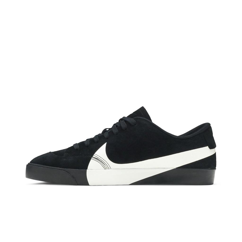 Nike Womens Blazer City Low LX 'Black' (women's sizes) Black / White-Black Skateboard Shoes AV2253 001