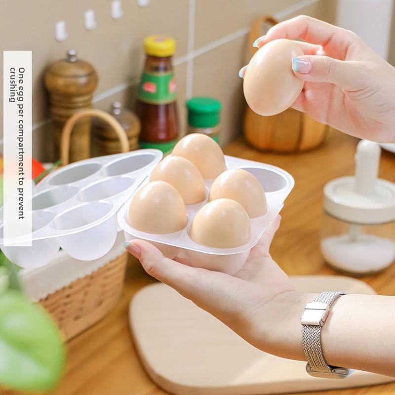 1PCS Egg Refrigerator Storage Box Outdoor Shockproof Egg Box Storage Box Portable Camping Picnic Travel Anti-Shattered Egg Tray