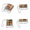 Backpack Pendant Puppy Keychain Shiba Inu Keycap Keychain Creative Keyboard Key Ring  Kids Toy