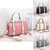 Stylish Green Pu Bucket Bag For Women With Chain Detail And Zipper Closure Ideal For Casual Outings