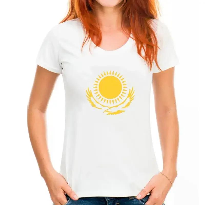 KAZAKHSTAN Shirt Kaz shirt Nation Flag Kz Russian Kazakh Country College Print Logo Ops Ees Men Vintage Woman