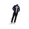 Puma Essentials Letter Logo Printed Comfortable Soft Hooded Cardigan Sweatshirt Men sweatshirt Navy-Blue 846816-06