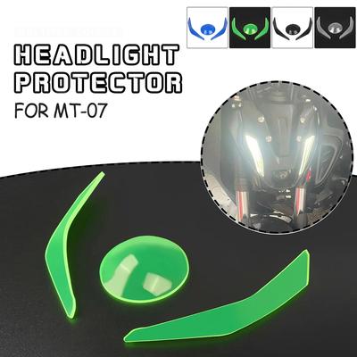 For YAMAHA MT-07 MT 07 MT07 FZ07 2025 2025 2025 2025 Motorcycle Front Headlight Grille Guard Headlamp Screen Shield Lens