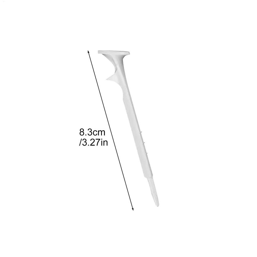 Golf Tee 5 Pieces 18-Degree Angled Golfing Tees Prevent Side Rotate Lower Friction Ball Sport Equipment For Outdoor Indoor