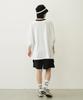 Milkfed Casual Cut Out Logo Big White S/S Top, Women's,
