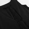 2024 Spring Women's Solid Color Cotton Linen A-line Tank Dress - French Loose Fit, Round Neck.