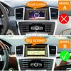 Dashboard Center Air Vent Big Screen For Mercedes GL ML X166 W166 2013-2015