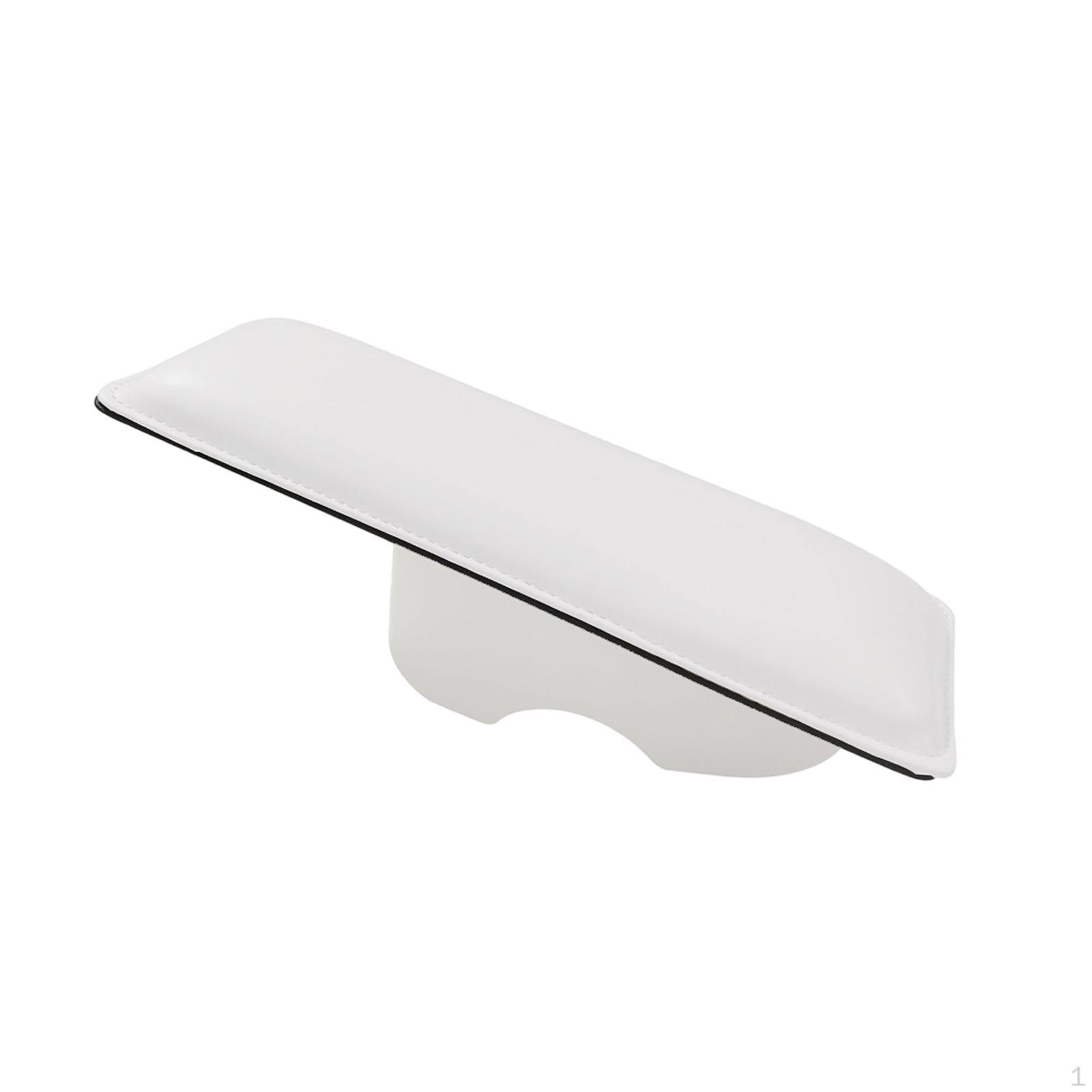 

Detachable Ergonomic Hand Cushion for Nails, PU Cover, Compatible with Nail Lamps, Easy to Clean, белый