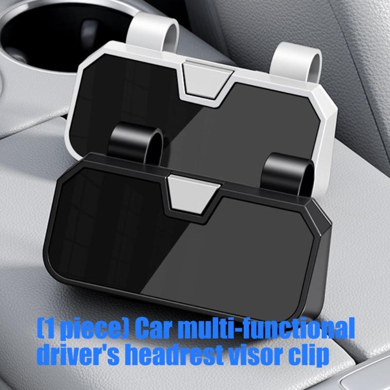 Universal Car Glasses Holder Organizers For Driver For Various Eyewear Type And Sizes Up To 7 Inches For Spacious Storage