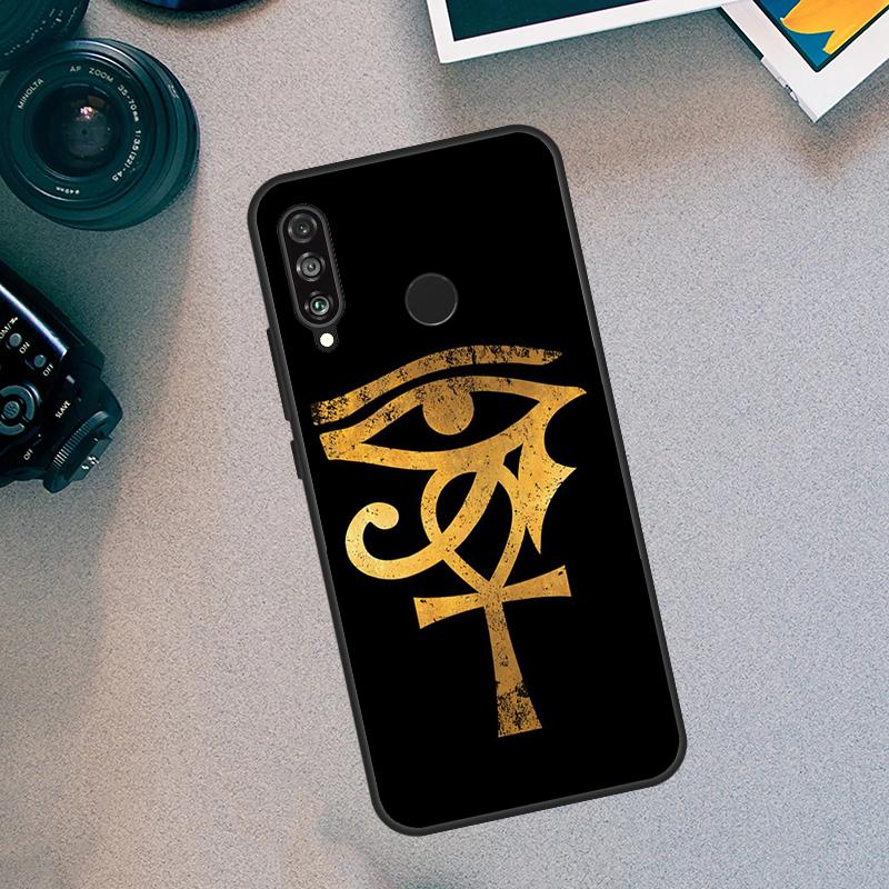 Egypt Nefertiti Anubis Ankh For Huawei Nova 12i 12s 11i 7i 8i Y73 Y70 Y90 Y60 Y72 Y61 Y91 9 10 SE P40 Lite P30 Pro Case