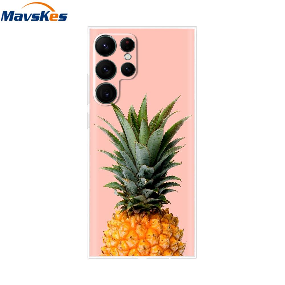 For Samsung Galaxy S22 Ultra Case Silicone Soft Clear Bumper Back Cover For Samsung S22 Ultra Cases For Samsung S22 Ultra Fundas