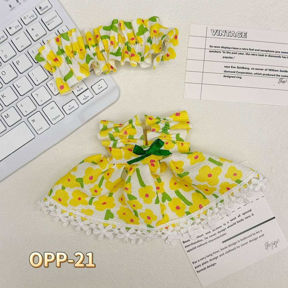 

Toy Accessories 20cm Cotton Doll s Clothes Dress Cotton Doll Lolita Outfit Dress Kids Girls Toys style 20