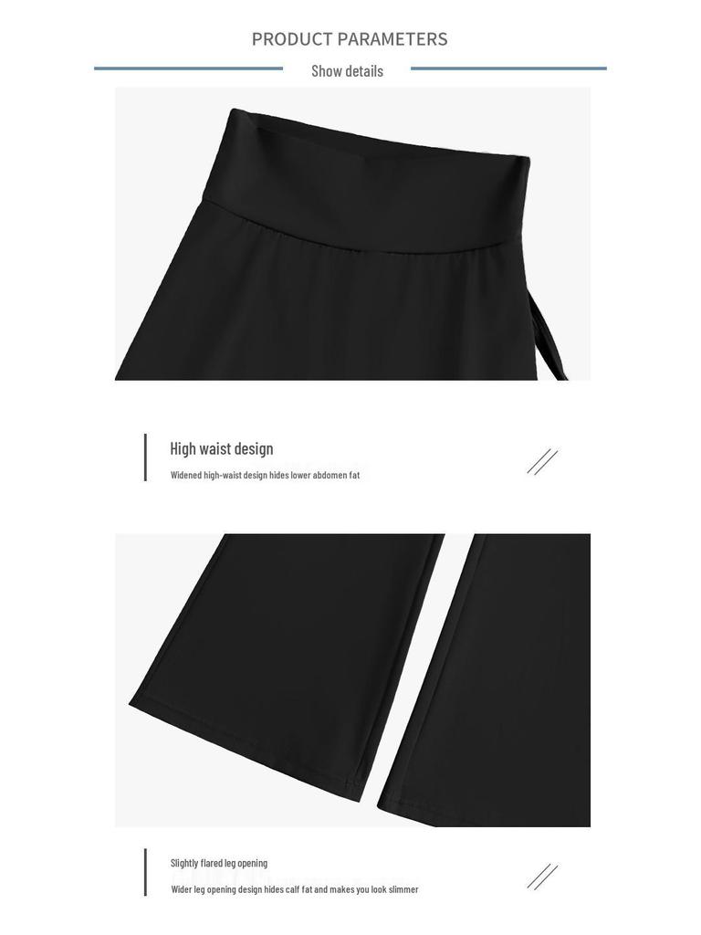 Women's High-Waisted Slimming Yoga Flare Pants with Hip-Lifting Design