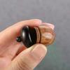 1/2PCS Mini Sandalwood Pill Boxes Portable Granule Storage Box Rescue Tablets Case Small Items Container DIY Acorn Pendants