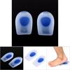 1 Pair Silicone Heel Cup Shock Cushion Insole Heel Support Insoles Pads(L)