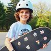 35pcs-50pcs Colorful Floral Stickers Realistic Plants Stationery Stickers DIY Stickers For Guitar Laptop Helmet Skateboard