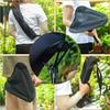 Stable Tripod Stool Folding Chair 3-Position Telescopic Folding Camping Stool  Outdoor