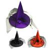 Halloween Party Witch Hat Costume Accessory Black/Red Halloween Costume for Girl