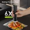 Sealer, Portable handheld Vacuum Vacuum Bags, Portable Food Sealer, With LED pressure display