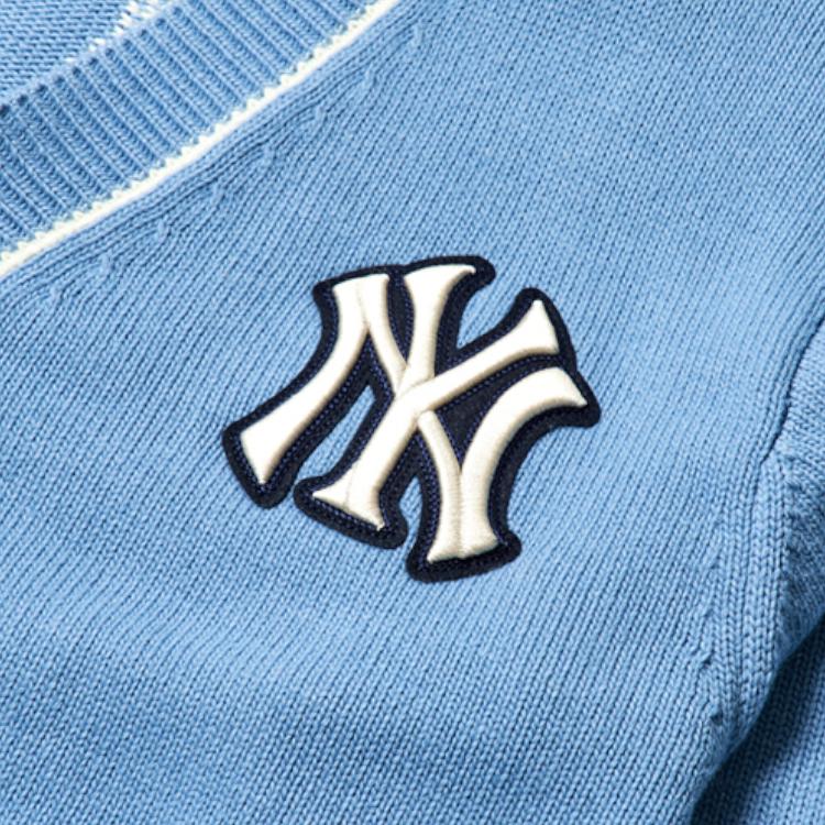 New MLB New York Yankees Sweaters Unisex Sky Blue 3AKT00114-50BLL