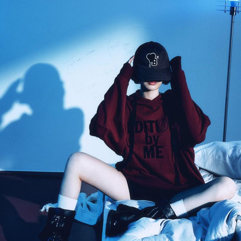 

E.B.M (Edition by Michaa) Artwork Embroidered Ball Cap EMP8AHT020 NAVY_FREE