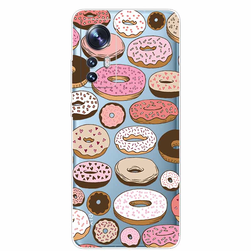 For Xiaomi 12T Case Clear Bumper Soft TPU Phone Cases for Xiaomi 12T Pro 5G Silicone Cover 6.67'' 12 T Transparent Slim Fundas