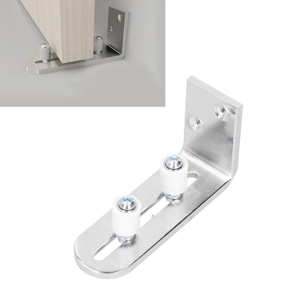Adjustable Sliding Door Roller Guide Ball Bearing Floor Guide Stopper Wall Mount