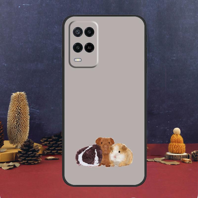 

Cute Cartoon Guinea Pig Case For Oppo A94 A74 A54 A15 A17 A57 A6 A5 Pro A16 A76 A96 A40 A60 A80 A18 A38 A58 A78 A98 OPPO A18 4G