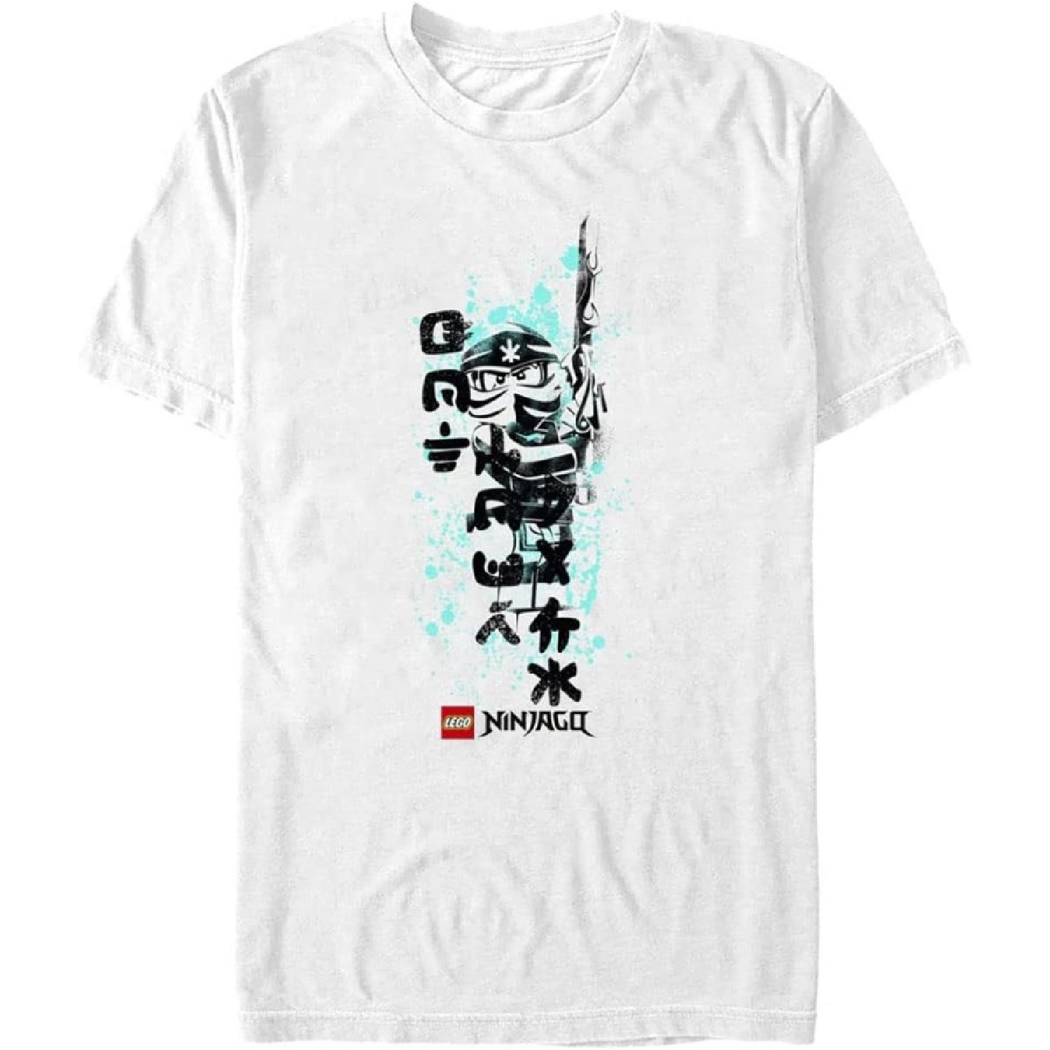 Fifth Sun mens Ninja InkT-Shirt XXXXXL белый
