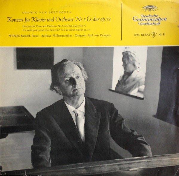 

LP Record LUDWIG VAN BEETHOVEN - Konzert Fur Klavier Und Orchester N LPM18374 Deutsche Grammo 1955 Germany Classical Used
