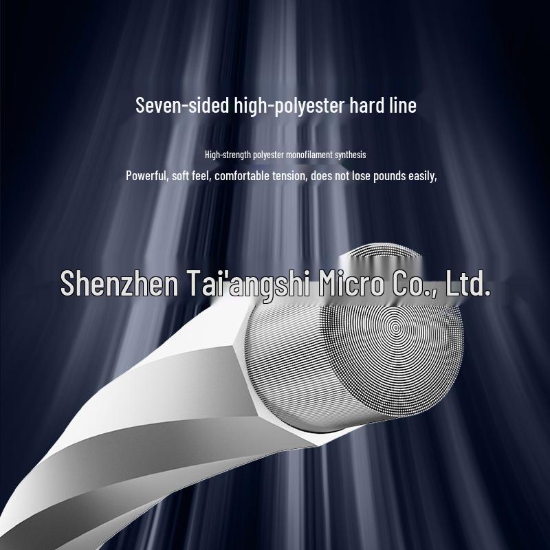 TAAN TT8800 Heptagonal Power Tennis String – 200m Reel with Spiral Structure