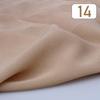 1/3/5M 75D Tessuto Chiffon Perla Georgette Tulle Chiffon Tessuto Trasparente Poliestere Materiale Morbido e Drappeggiato Per Tenda Abito Fodera