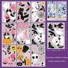 6/8/9 Sheets Halloween Window Clings Cute Ghost Pumpkin Bat Removable Self Adhesive For Home Party Glass Decor