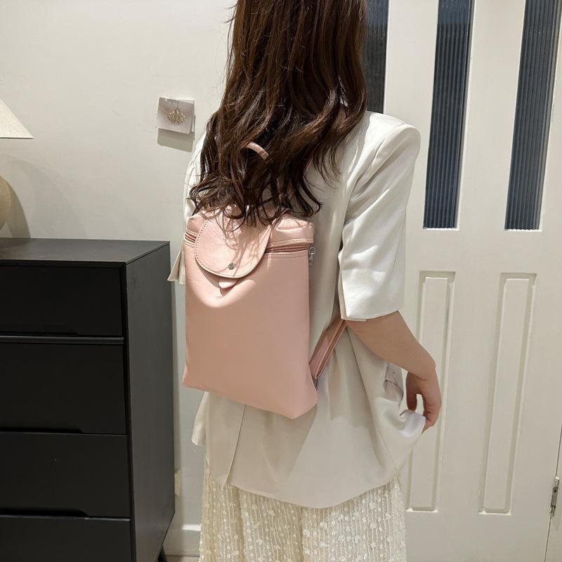 Backpack for Summer New Style Student Class School Bag Large Capacity Casual Versatile Nylon Cloth Backpack for Women