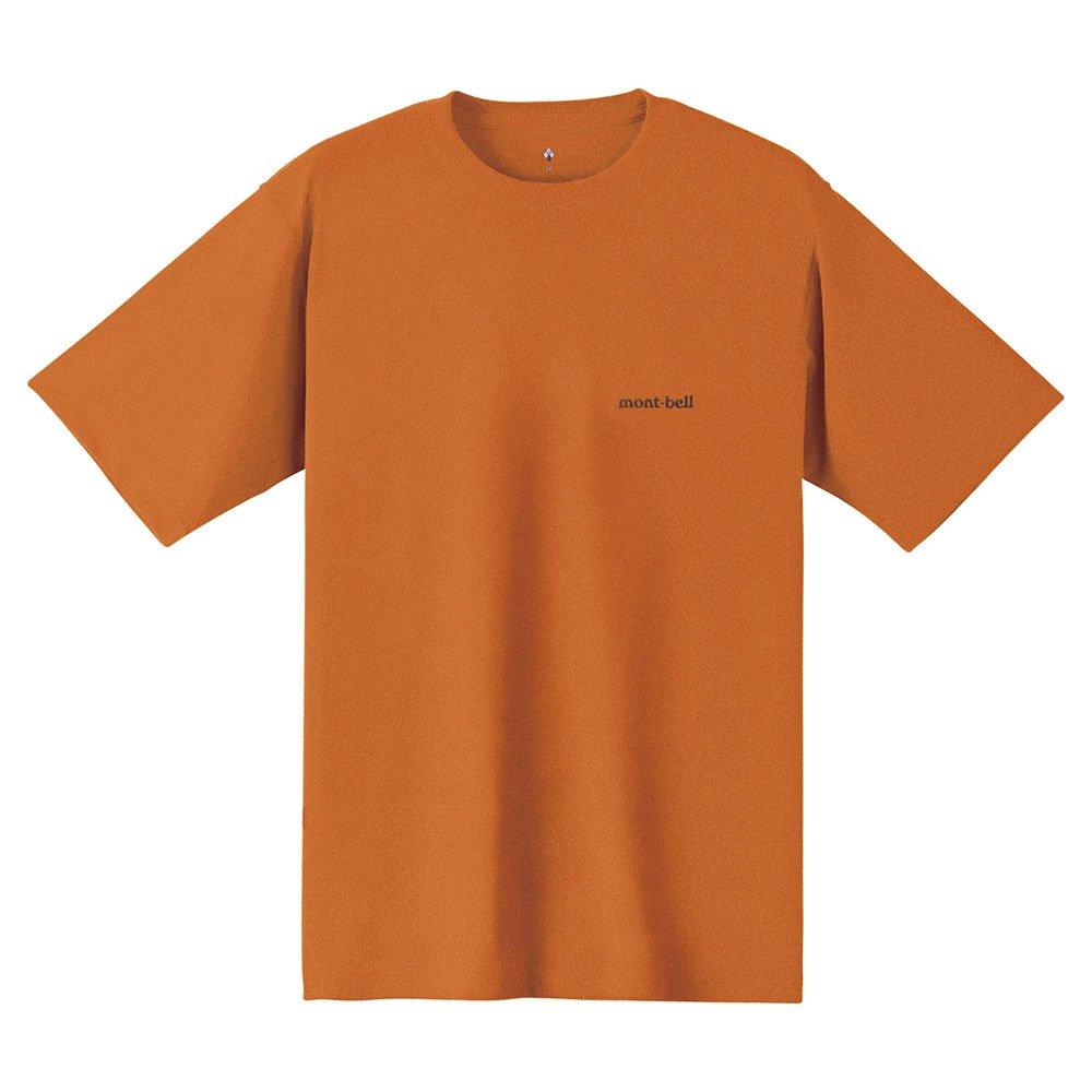 

Outdoor Shirt 1114110 Orange Japan to Japanese size [Montbell] Men s S-(equivalent S) оранжевый