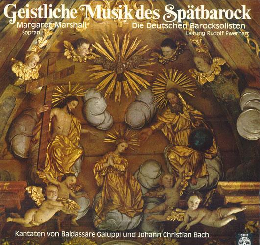 Грампластинка BALDASSARE GALUPPI JOHANN CHRISTIA Geistliche Musik Des Spatbarock 348615 ORBIS 1979 Германия Классика Б/У