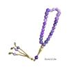 Islamic Meditation Rosary Jewelry 33 Bead Glass Tasbih Bracelet Meditation Rosary Jewelry for Prayer and Reflection